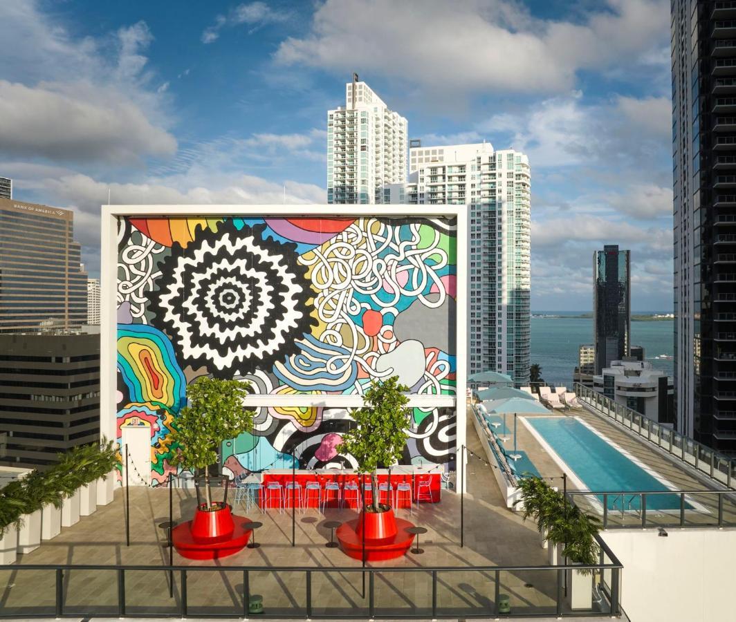 Citizenm Miami Brickell Hotell Exteriör bild